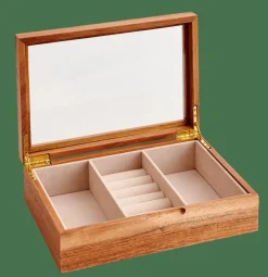 Discount CASA ACACIA Scatola Portagioie Marrone