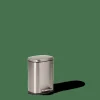 Clearance CASA ADELE Pattumiera A Pedale 5L Argentato
