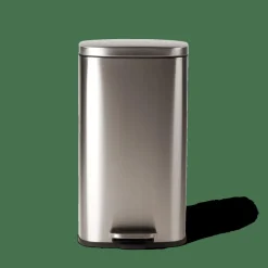 Shop CASA ADELE Pattumiera A Pedale 30L Argentato