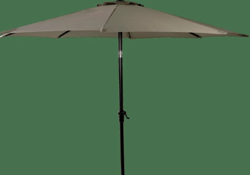 Hot CASA ALU Ombrellone Senza Base Taupe