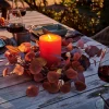 Cheap CASA AUTUMN Ghirlanda Foglie Marrone