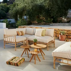 Cheap CASA BAMBOLETTE Poltrona Ad Angolo Look Bambù