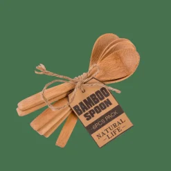 Online CASA BAMBOO Cucchiaini Set Di 6 Naturale
