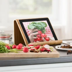 Cheap CASA BAMBUS Supporto Tablet Leggio Per Ricettario Naturale