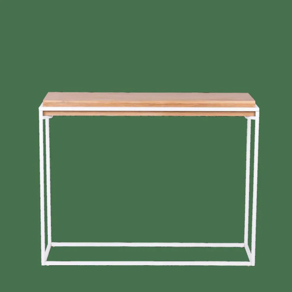 Sale CASA BLOK Mobile Consolle Bianco, Naturale