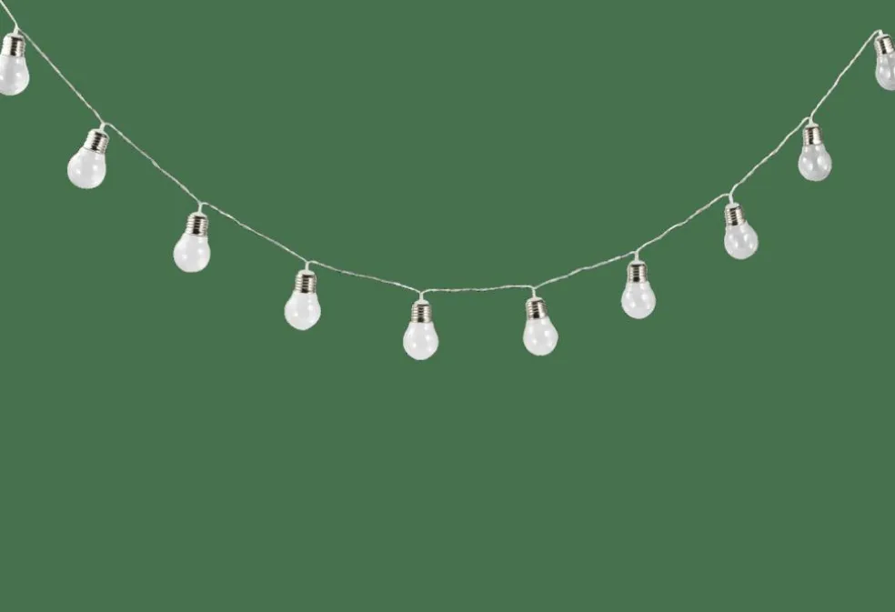 Sale CASA BULB Filo Luminoso Solare 10 Leds Trasparente