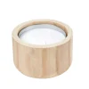 Clearance CASA CITRONELLA WOOD Candela Da Esterni Bianco
