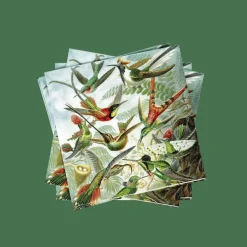 Fashion CASA COLIBRI Set Di 20 Tovaglioli Multicolore