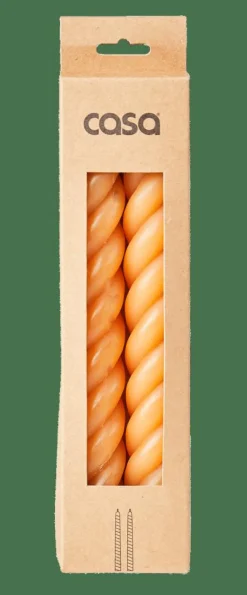 Discount CASA CURL Candele Set Da 2 Ocra