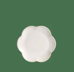 Discount CASA DAHLIA FLOWER Piatto Bianco