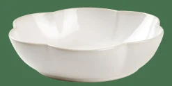Best Sale CASA DAHLIA FLOWER Piatto Fondo Bianco