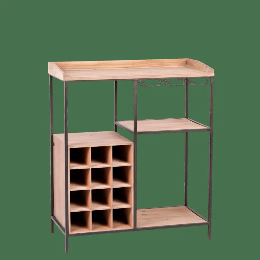 Sale CASA DAMIAN Scaffale Da Parete Nero