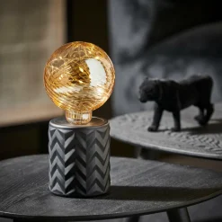Best CASA EDEN Lampada Decorativa Nero