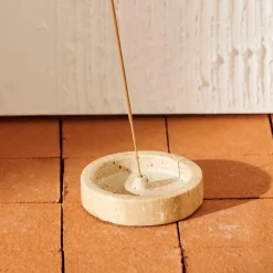 Sale CASA ESCAPE PORTA INCENSO PORTA INCENSO TRAVERTINO Beige