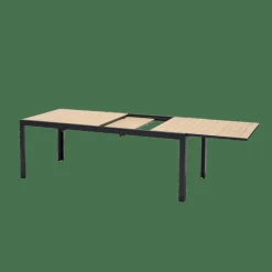 Discount CASA ETHAN Tavolo Allungabile Nero, Naturale