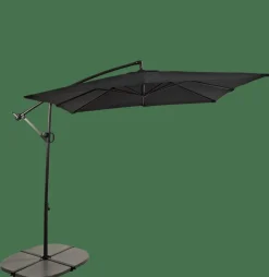 Discount CASA FIJI Ombrellone Sospeso Senza Base Nero