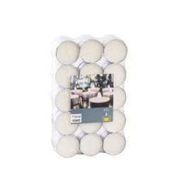 Fashion CASA FLAME Lumini Set Di 75 Bianco