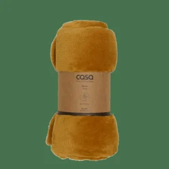 New CASA FLANELLA Plaid Giallo Scuro