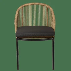 New CASA FORMAX & ROYAN Set Da Giardino Nero/naturale