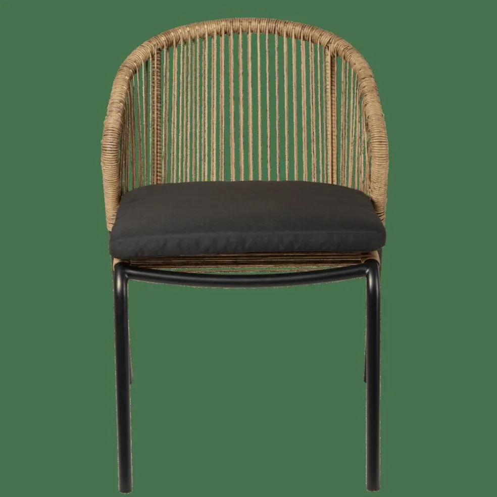 New CASA FORMAX & ROYAN Set Da Giardino Nero/naturale
