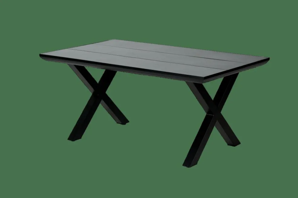 Fashion CASA FORMAX Tavolo Da Giardino Con Gambe X Nero/bianco