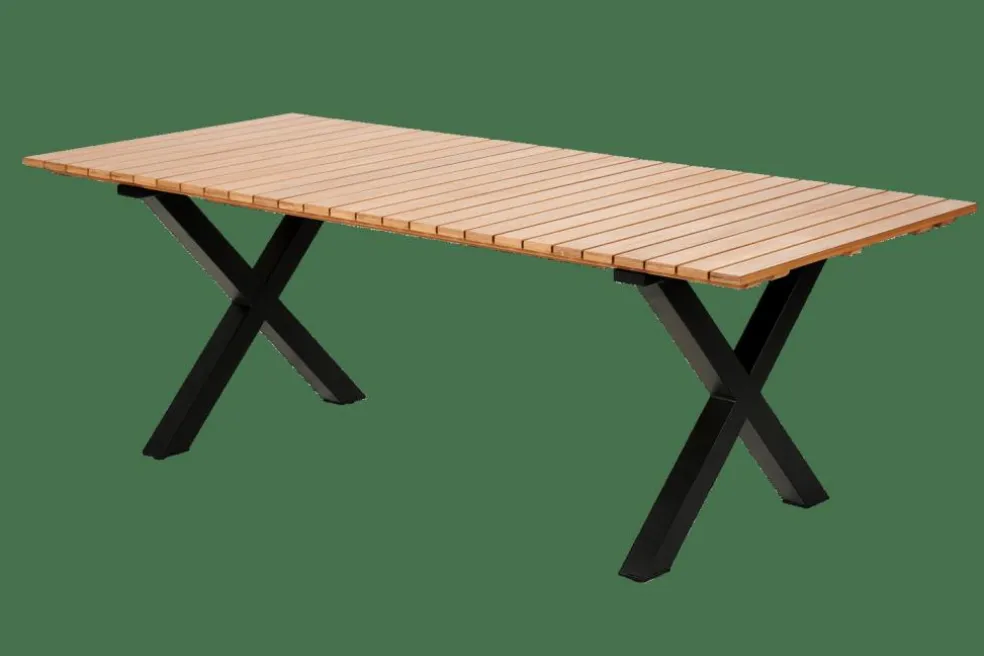 Best Sale CASA FORMAX Tavolo Da Giardino Con Gambe X Naturale/bianco