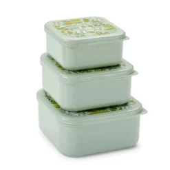 Store CASA FRESHMOOD Contenitori X Snack Set Da 3 Seafoam + Stampa Loulou Colore: Seafoam