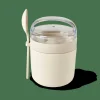Fashion CASA FRESHMOOD Portacolazione Cucchiaio 32cl Bianco, Marrone, Verde