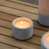 Discount CASA FUEGO Candela A LED Solare Grigio Chiaro