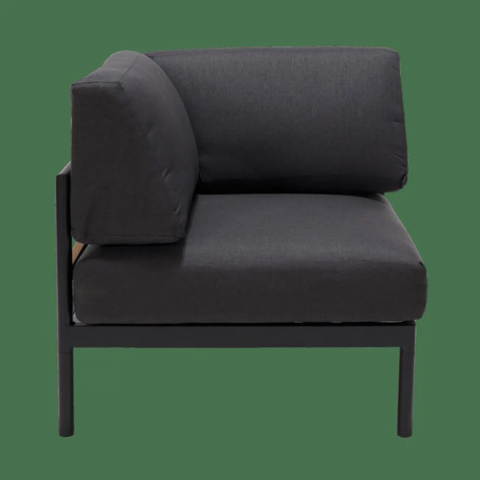 Sale CASA HANNA Lounge Poltr Ad Angolo Nero