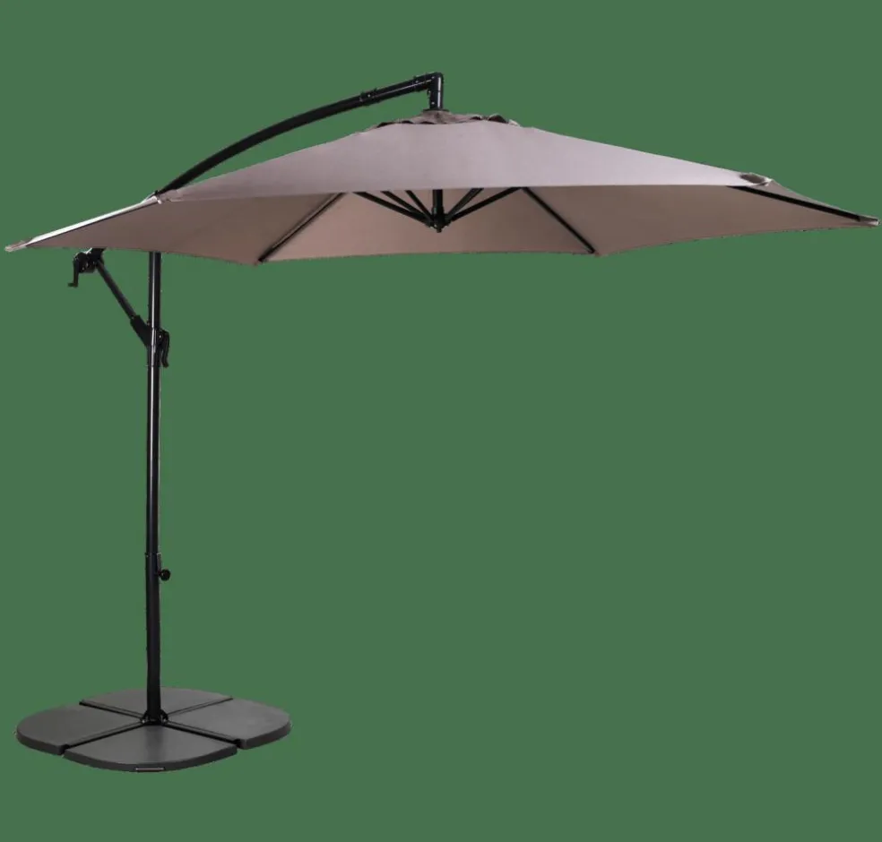 Store CASA HAWAI Ombrellone Sospeso Senza Base Taupe