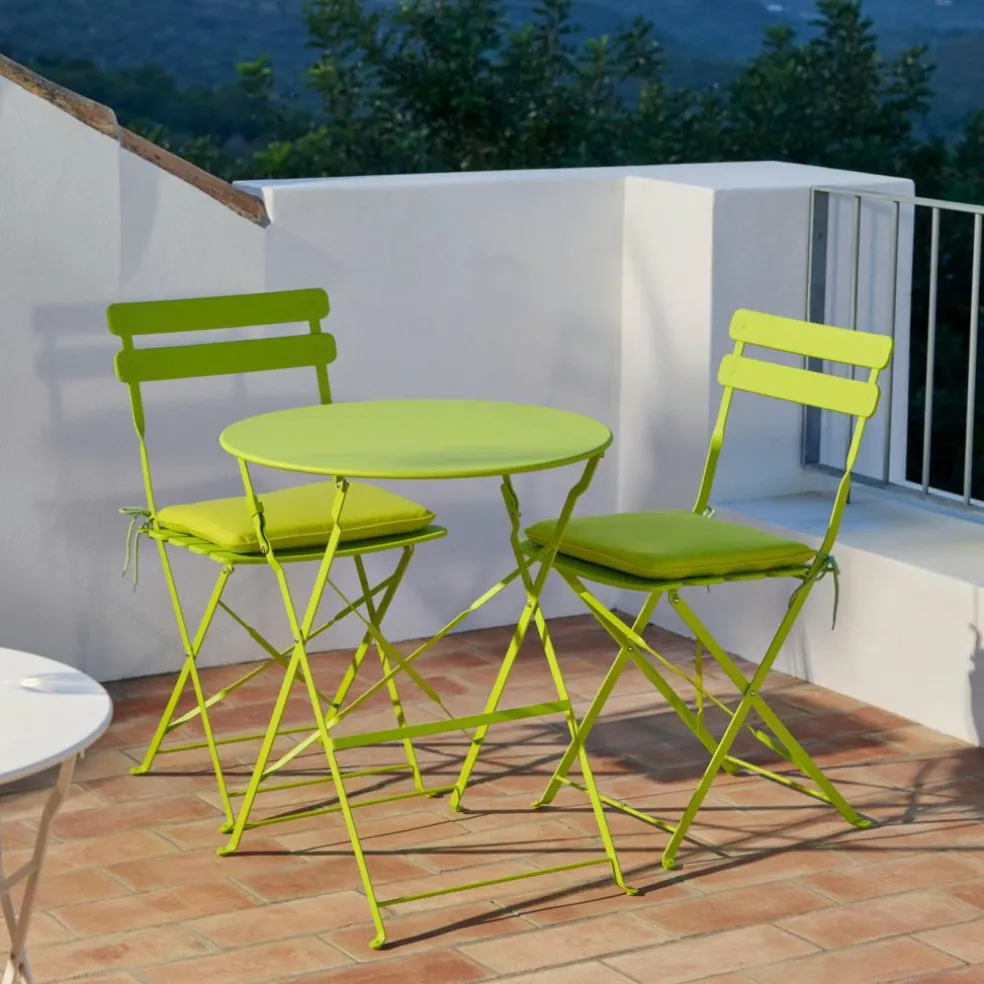 Fashion CASA IMPERIAL Set Bistro Rotondo Lime