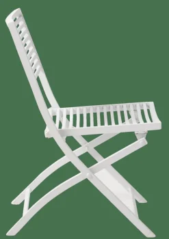 Shop CASA JESSE Sedia Pieghevole Bianco, Beige