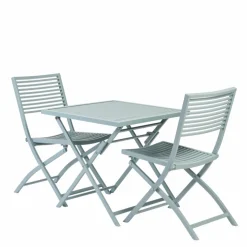 Best CASA JESSE Set Bistro Quadrato Verde
