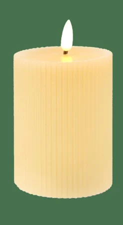 Sale CASA LED Candela Con Luci Led Marrone