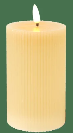 Store CASA LED Candela Con Luci Led Marrone