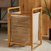 Clearance CASA LINOLUX BAMBOE Cesto Biancheria Naturale