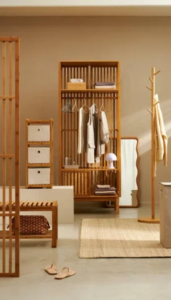 Clearance CASA LINOLUX Scatola Portatutto Con Zip Beige