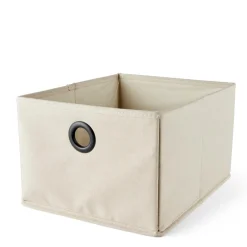 Best Sale CASA LINOLUX Scatola Portatutto Con Zip Beige