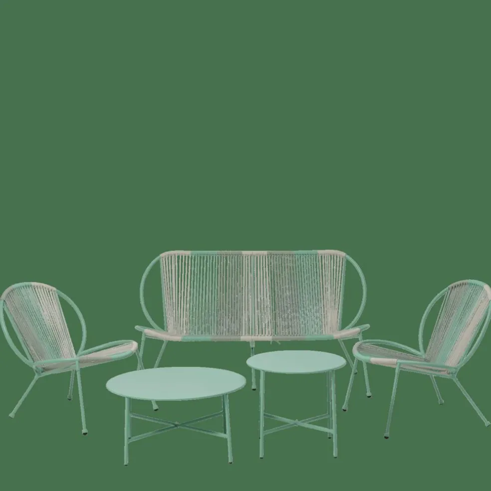 New CASA LUGO Set Lounge Aqua