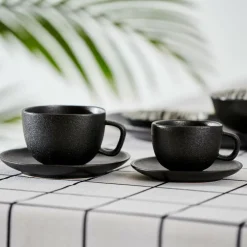 Online CASA MAGMA Tazza & Piattino Espresso 11 CL Nero