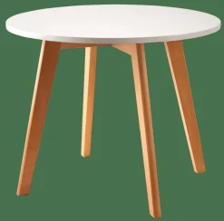 Discount CASA MATHIAS Tavolo Per Bambini Con 2 Sedie Naturale/bianco