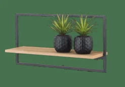 Outlet CASA MIX&MATCH Organiser Da Parete Nero, Naturale
