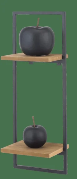 Clearance CASA MIX&MATCH Organiser Da Parete Nero, Naturale