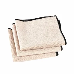 Discount CASA MULTI Panno In Microfibra Set Di 3 Cachi