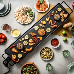 New CASA NEW PLANCHA Griglia XXXL Nero