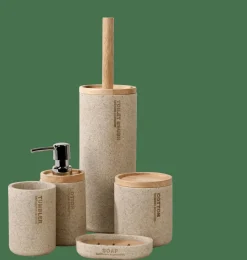 Discount CASA NEW RESIN Bicchiere Porta Spazzolino Naturale