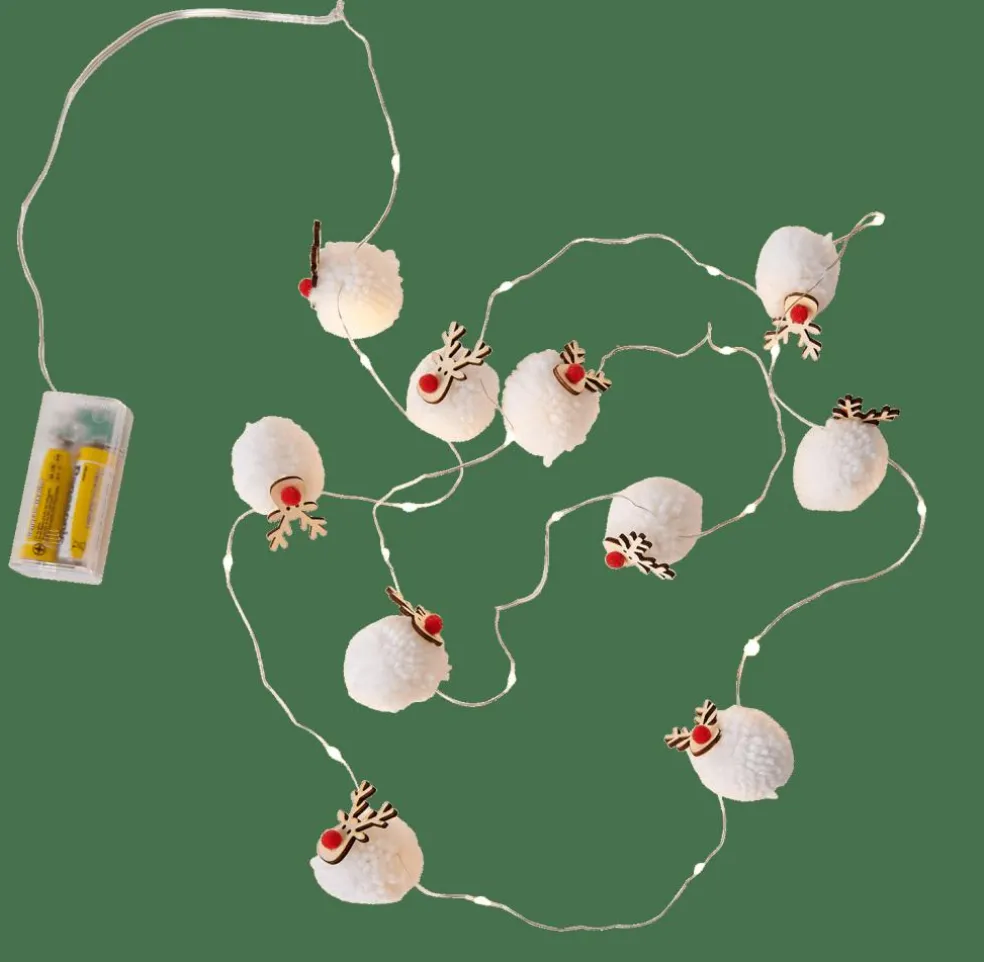 Cheap CASA OH DEER Filo Luminoso Con 20 Luci Led Bianco
