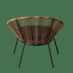 Fashion CASA PAPAYO Sedia Lounge Con Cuscino Naturale