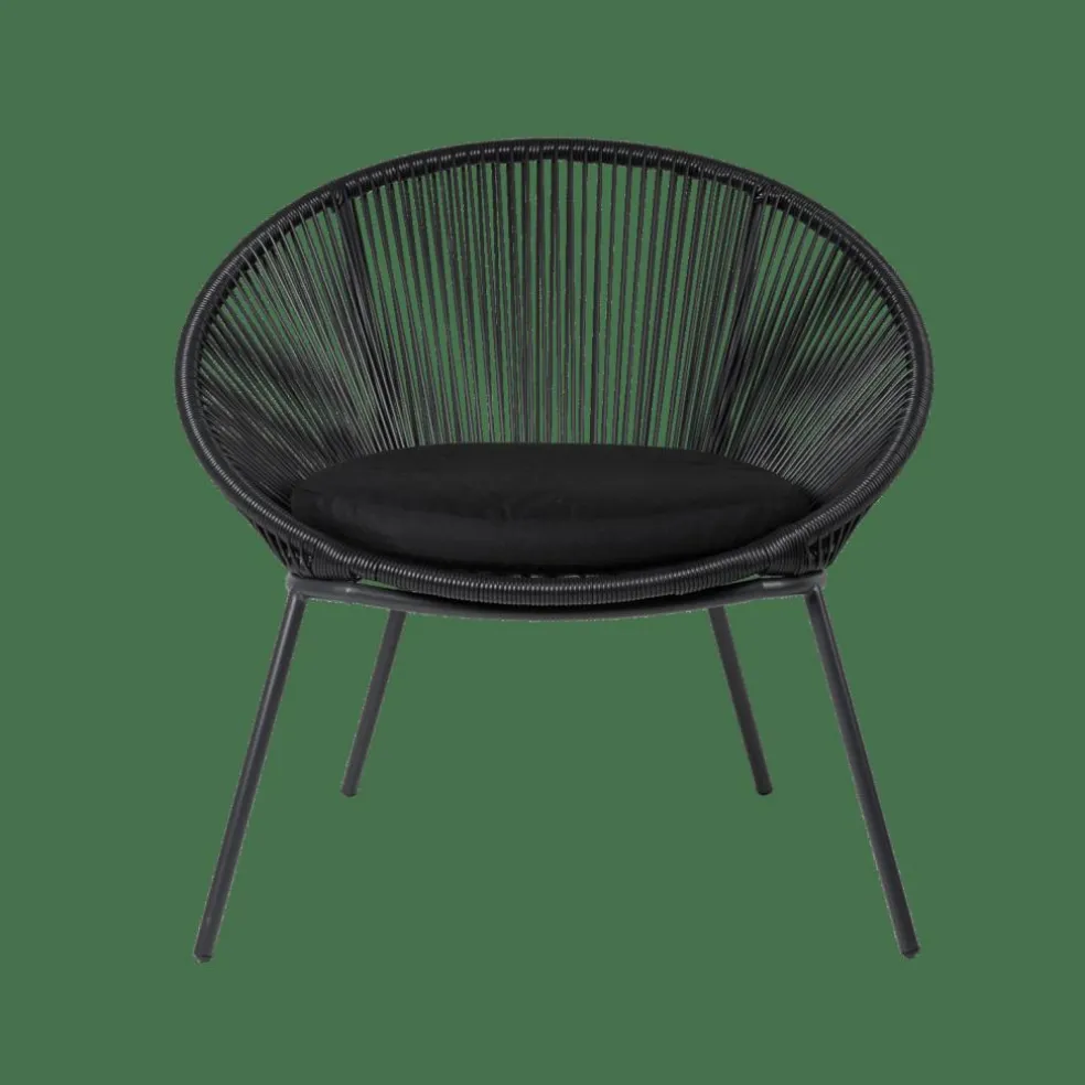 Fashion CASA PAPAYO Sedia Lounge Nero